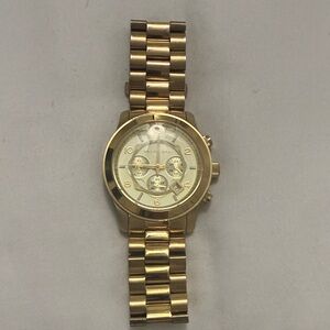 Michael Kors Gold Chronograph Watch